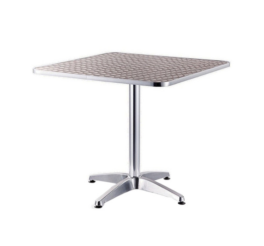 MESA ALUMINIO CUADRADA