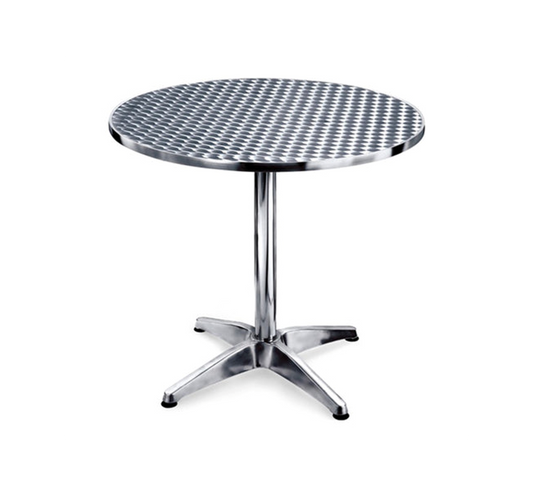 MESA ALUMINIO REDONDA