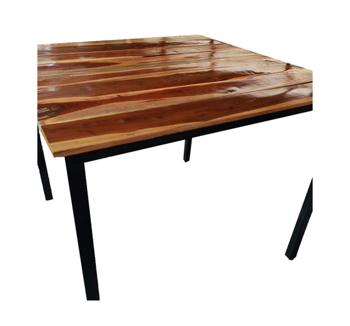 MESA DUELA DE MADERA