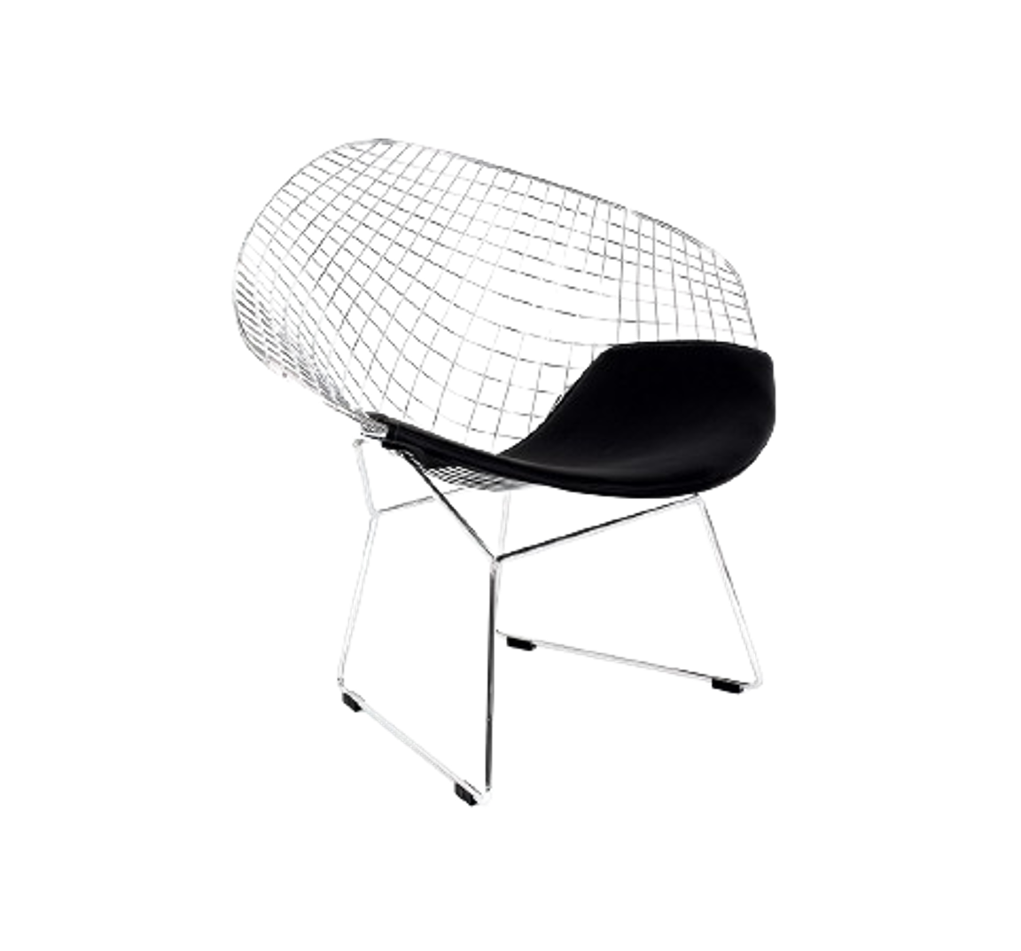 SILLA DIAMOND CROMADA