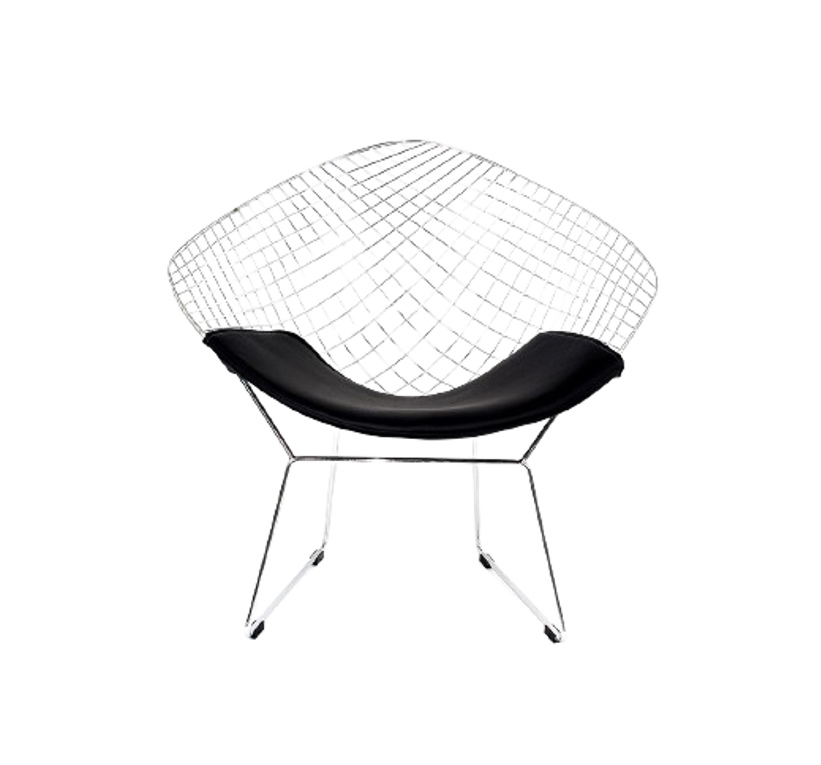 SILLA DIAMOND CROMADA