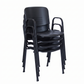 SILLA NOVAISO CON BRAZOS SET 6 PZS