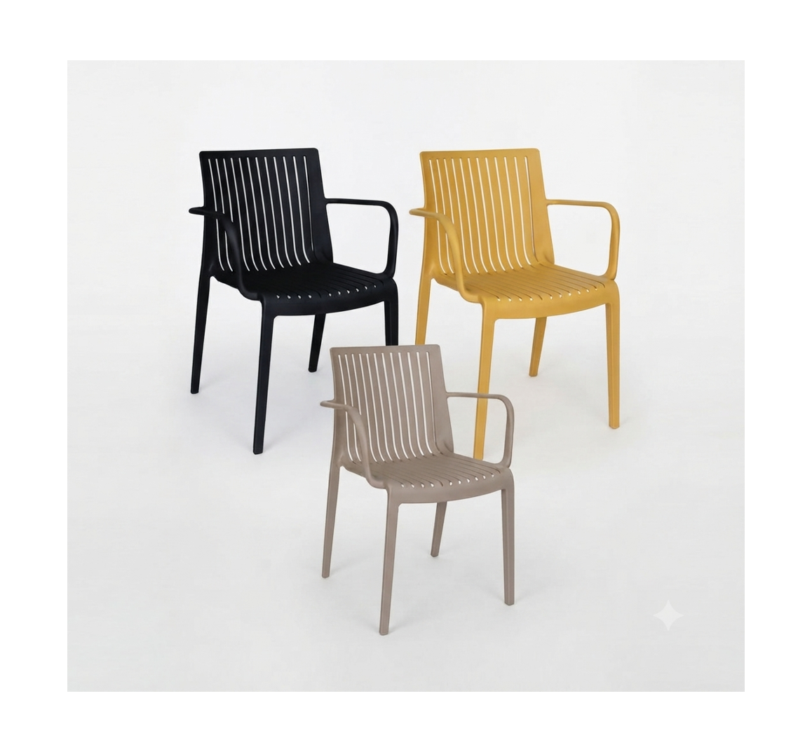 PAQ C/3 PZS SILLA MILOS C/B