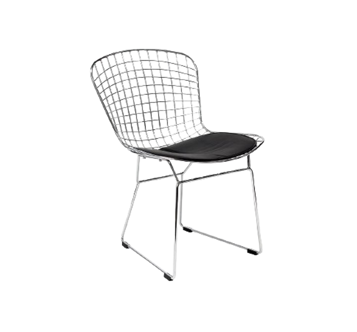 SILLA BERTOIA CROMADA